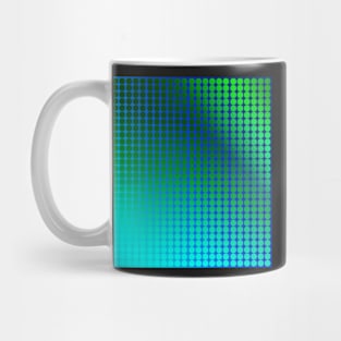 Dots green blue Mug